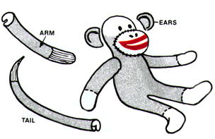 Sock Monkey Instructions